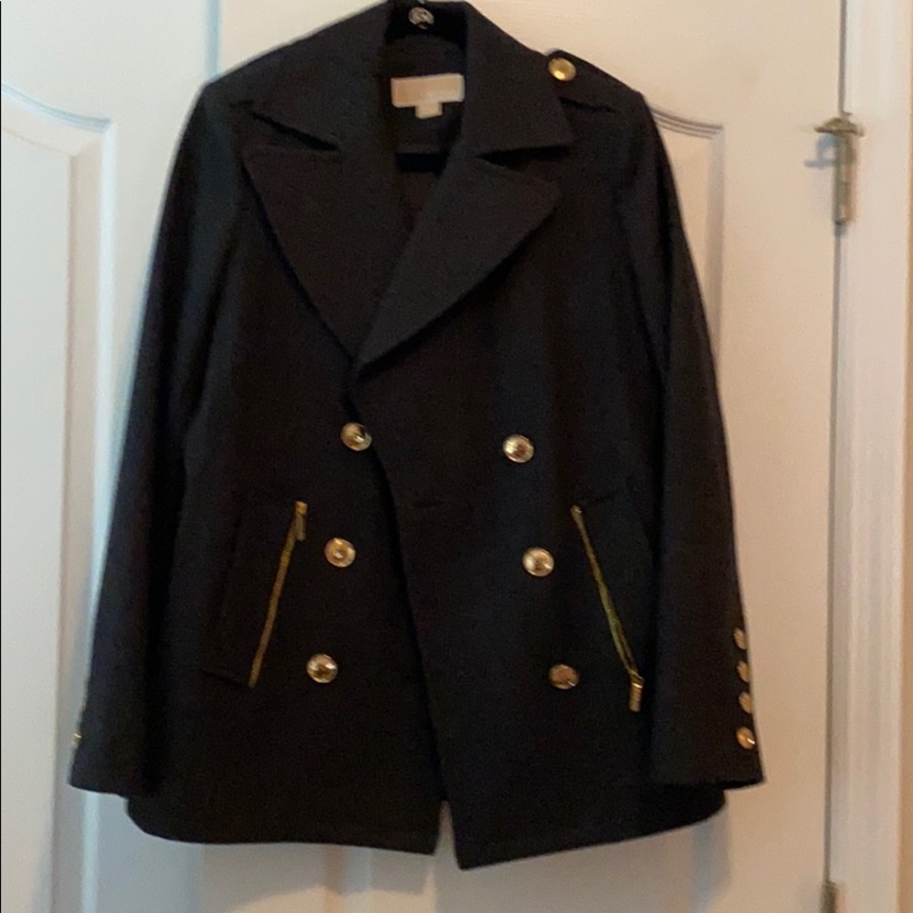 Michael Kors dark gray coat